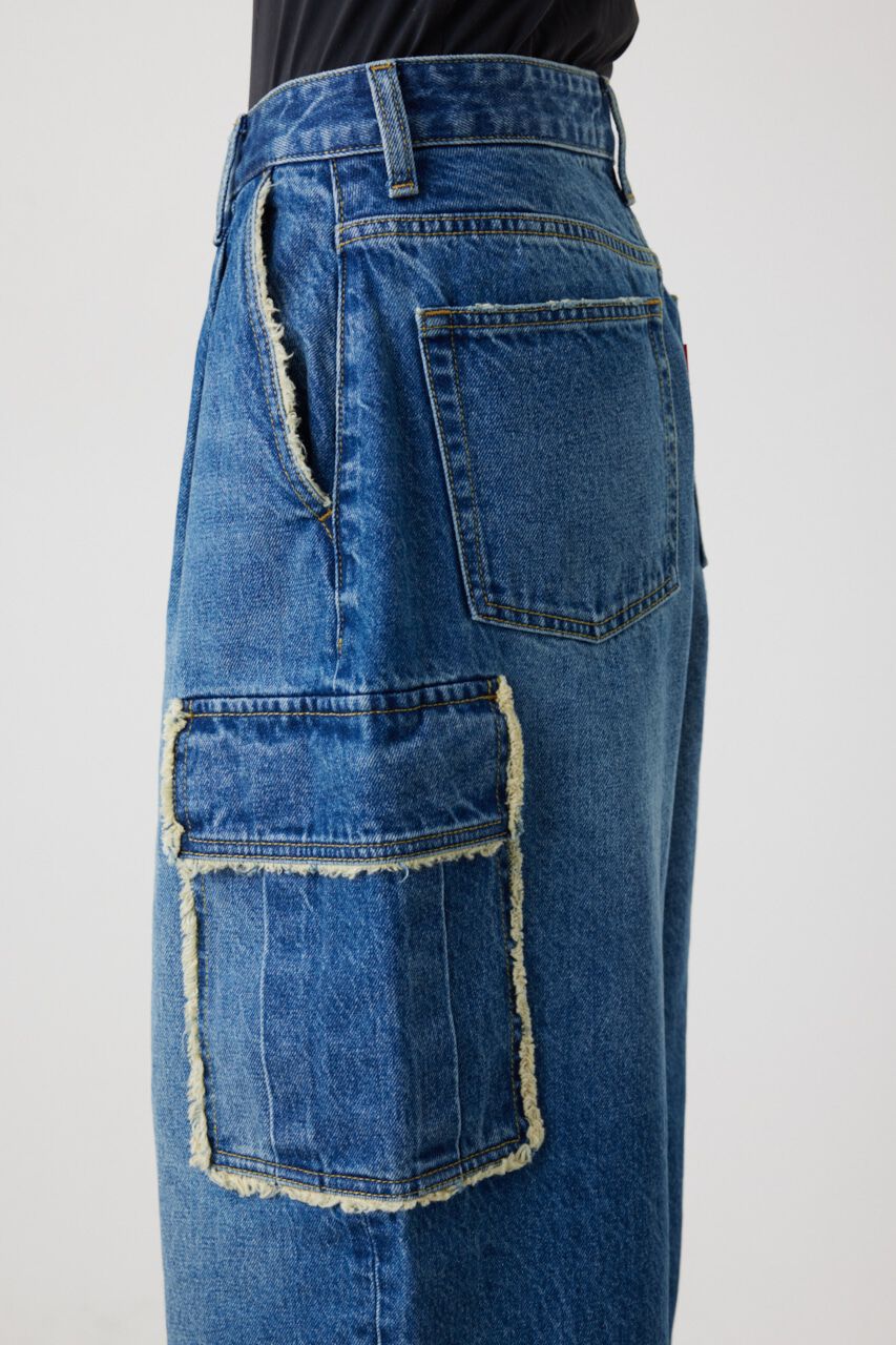 RODEO CROWNS「DENIMカーゴパンツ」|デニム|