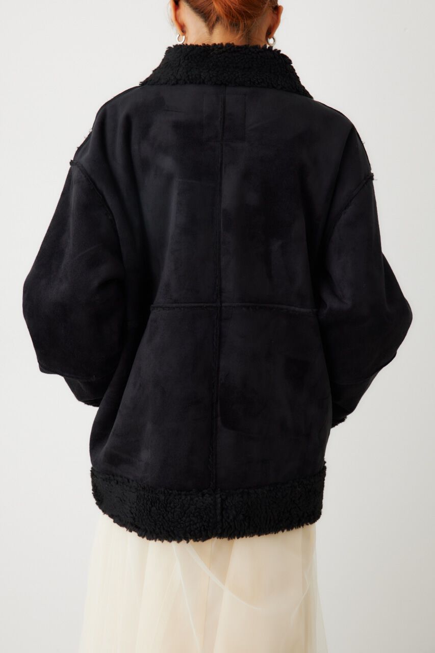 RODEO CROWNS「フェイクムートンジャケット」|シャツ・ブラウス|