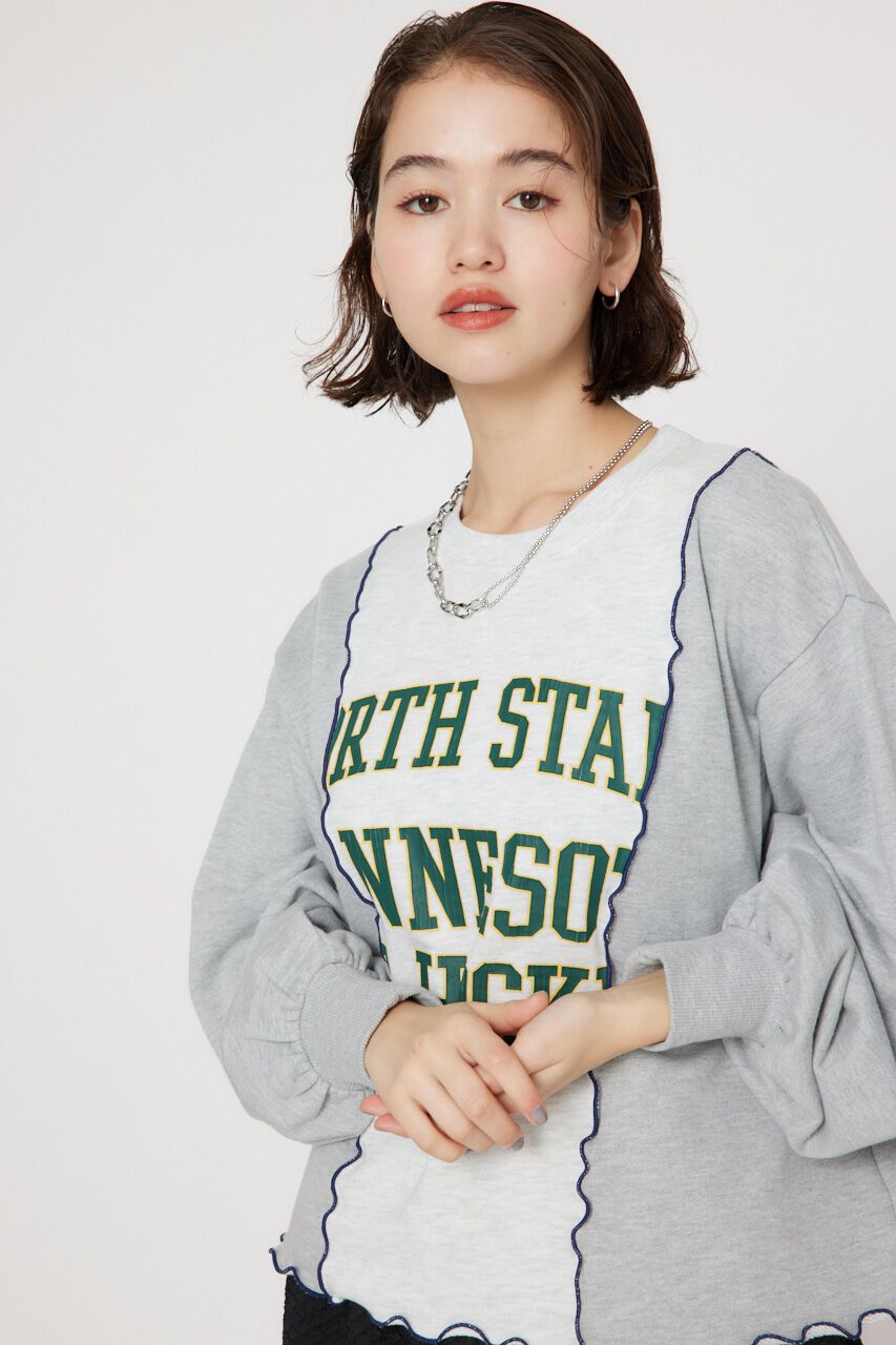 RODEO CROWNS「カスタムメロースウェットトップス」|Tシャツ・カットソー|L/T.GRY1