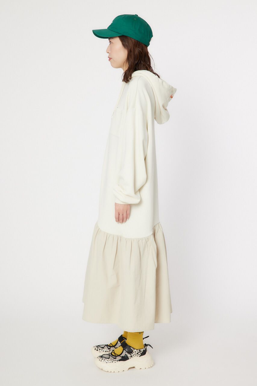 RODEO CROWNS「アシメギャザードッキングマキシワンピース」|ワンピース|