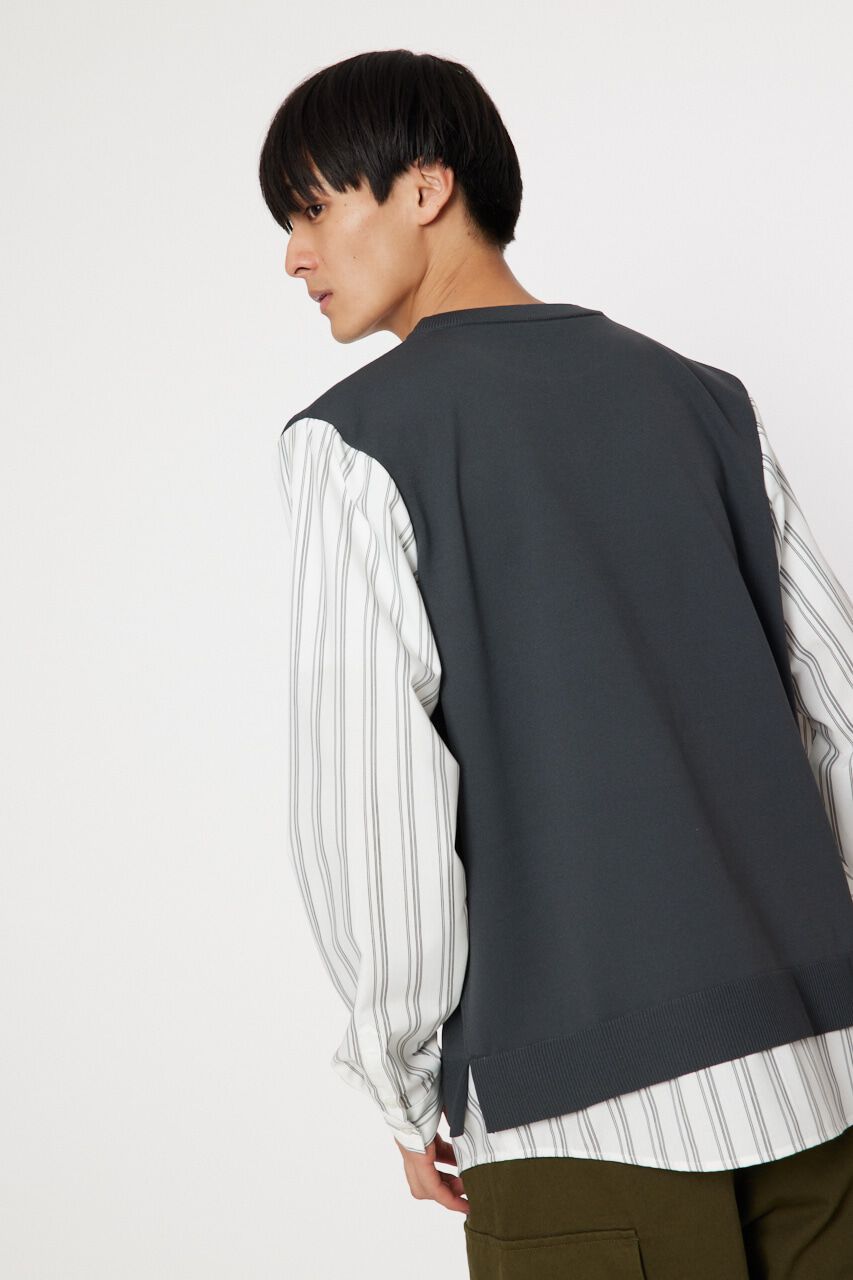 RODEO CROWNS「シャツコンビニット」|ニット・セーター|