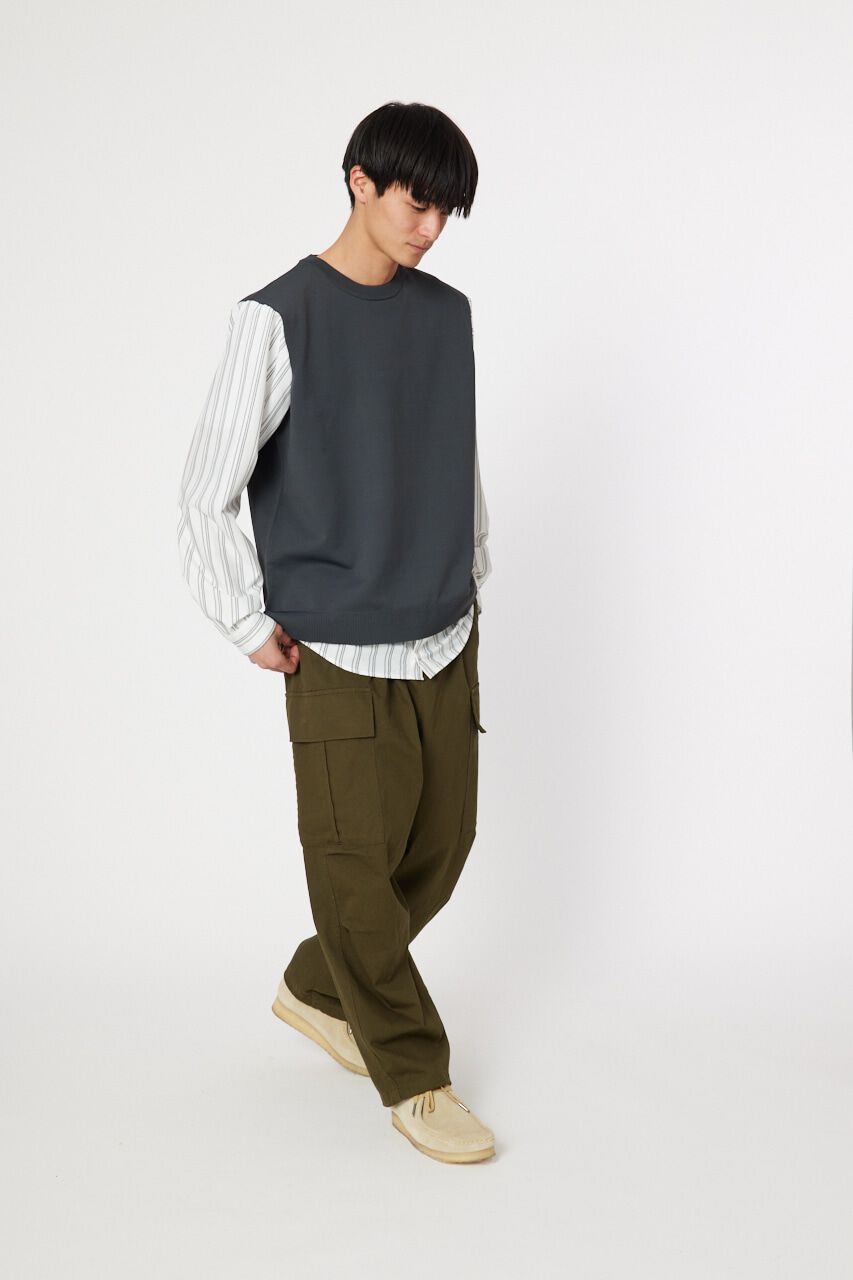 RODEO CROWNS「シャツコンビニット」|ニット・セーター|