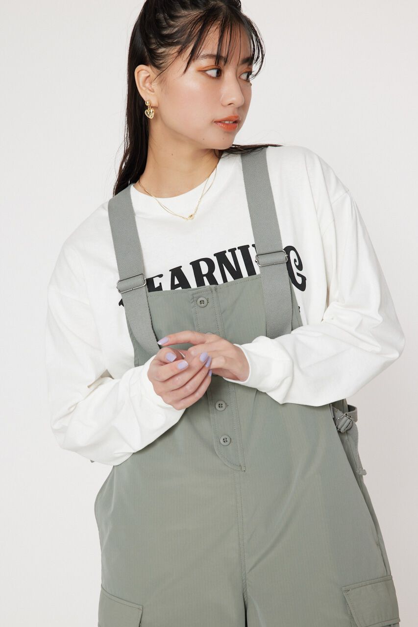 RODEO CROWNS「Military　サロペットカーゴパンツ」|その他|