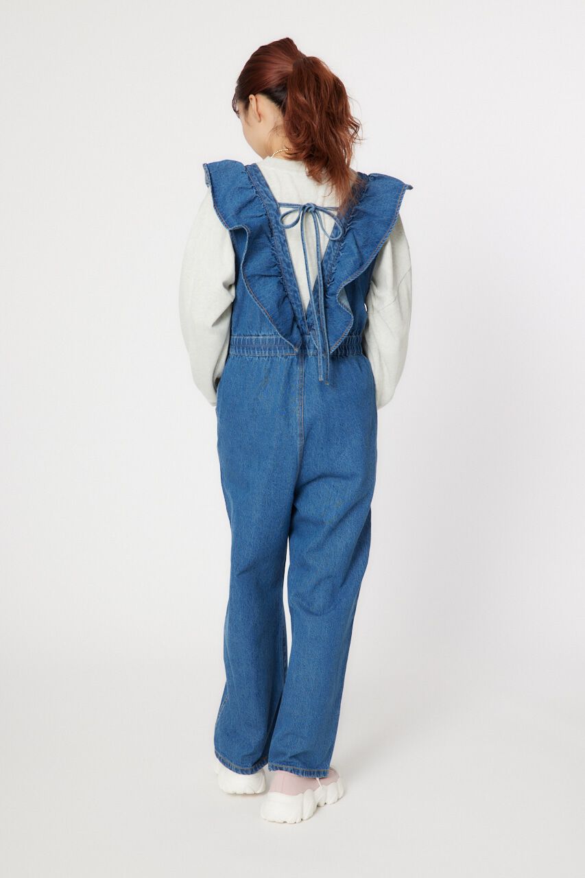 RODEO CROWNS「フリルデニムオールインワン」|その他|