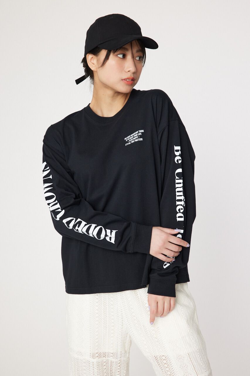 RODEO CROWNS「バンダナスターアップリケL/S Tシャツ」|Tシャツ・カットソー|