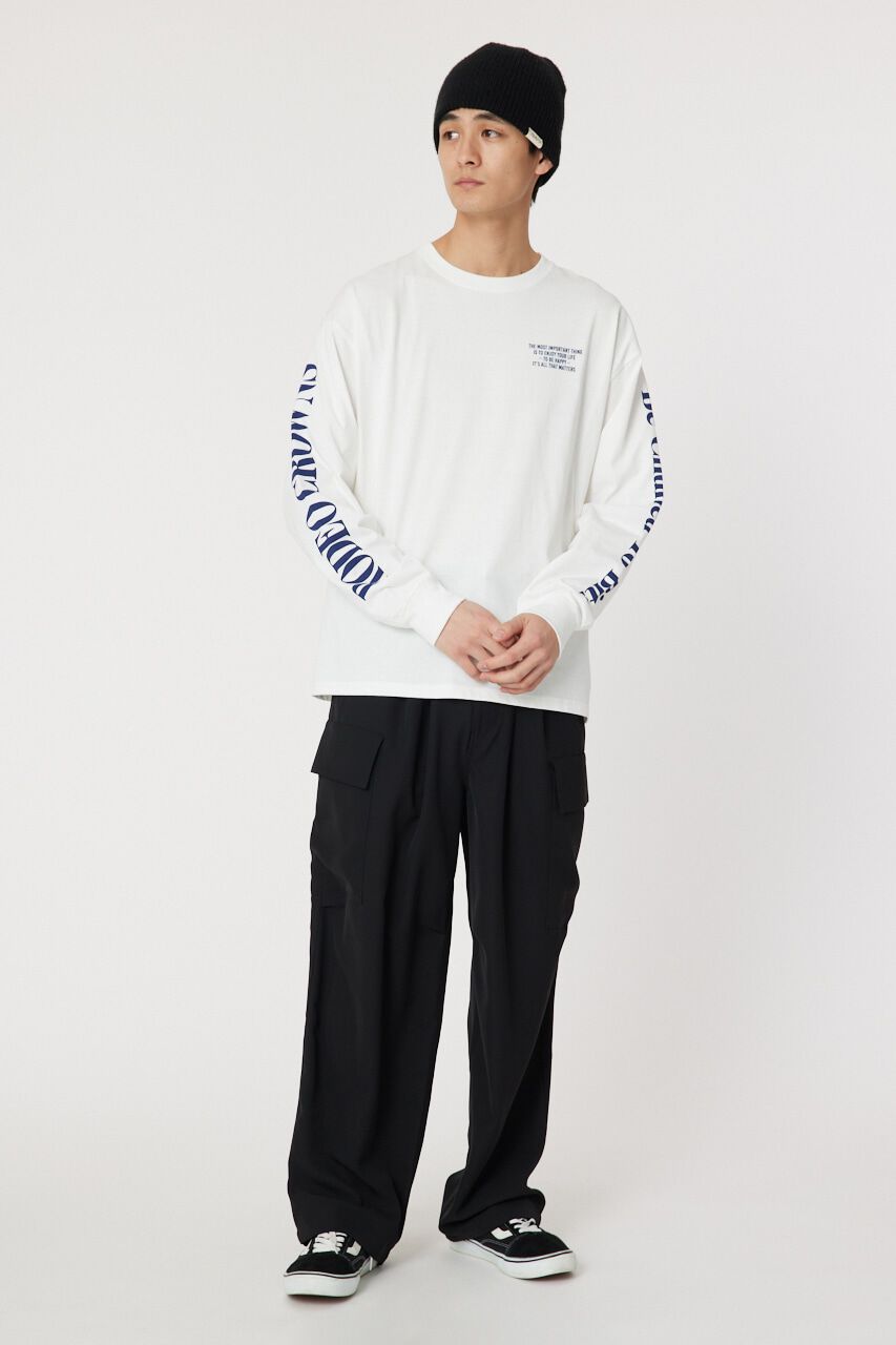 RODEO CROWNS「メンズバンダナスターアップリケL/S Tシャツ」|Tシャツ・カットソー|