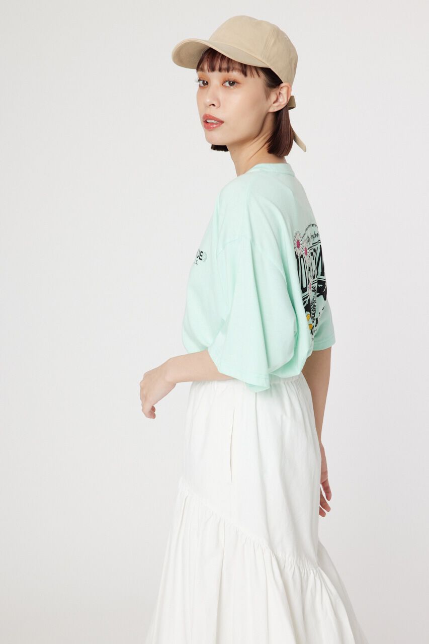 RODEO CROWNS「Flower Bloom Logo Tシャツ」|Tシャツ・カットソー|