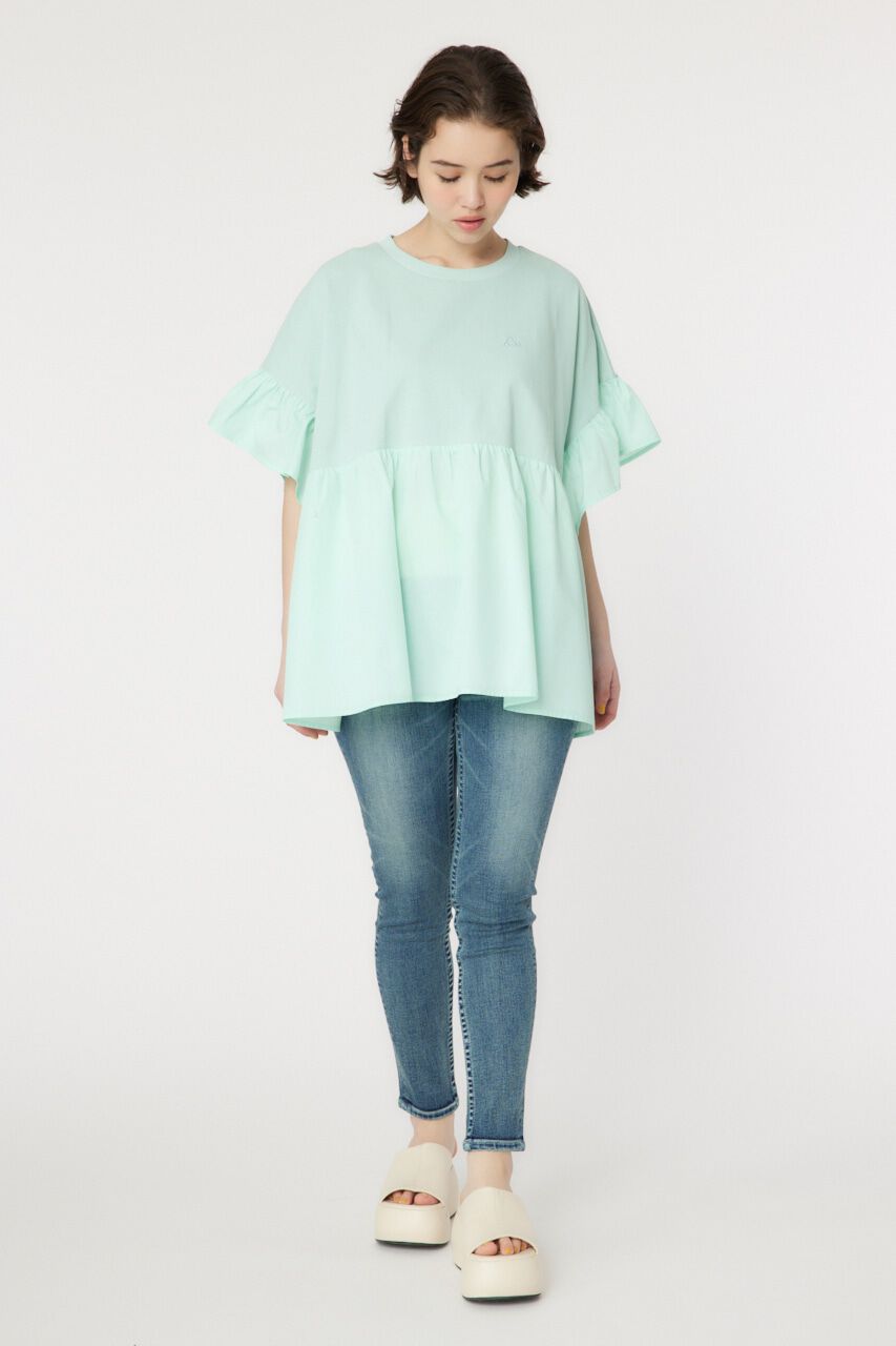 RODEO CROWNS「ドッキングフリルトップス」|Tシャツ・カットソー|