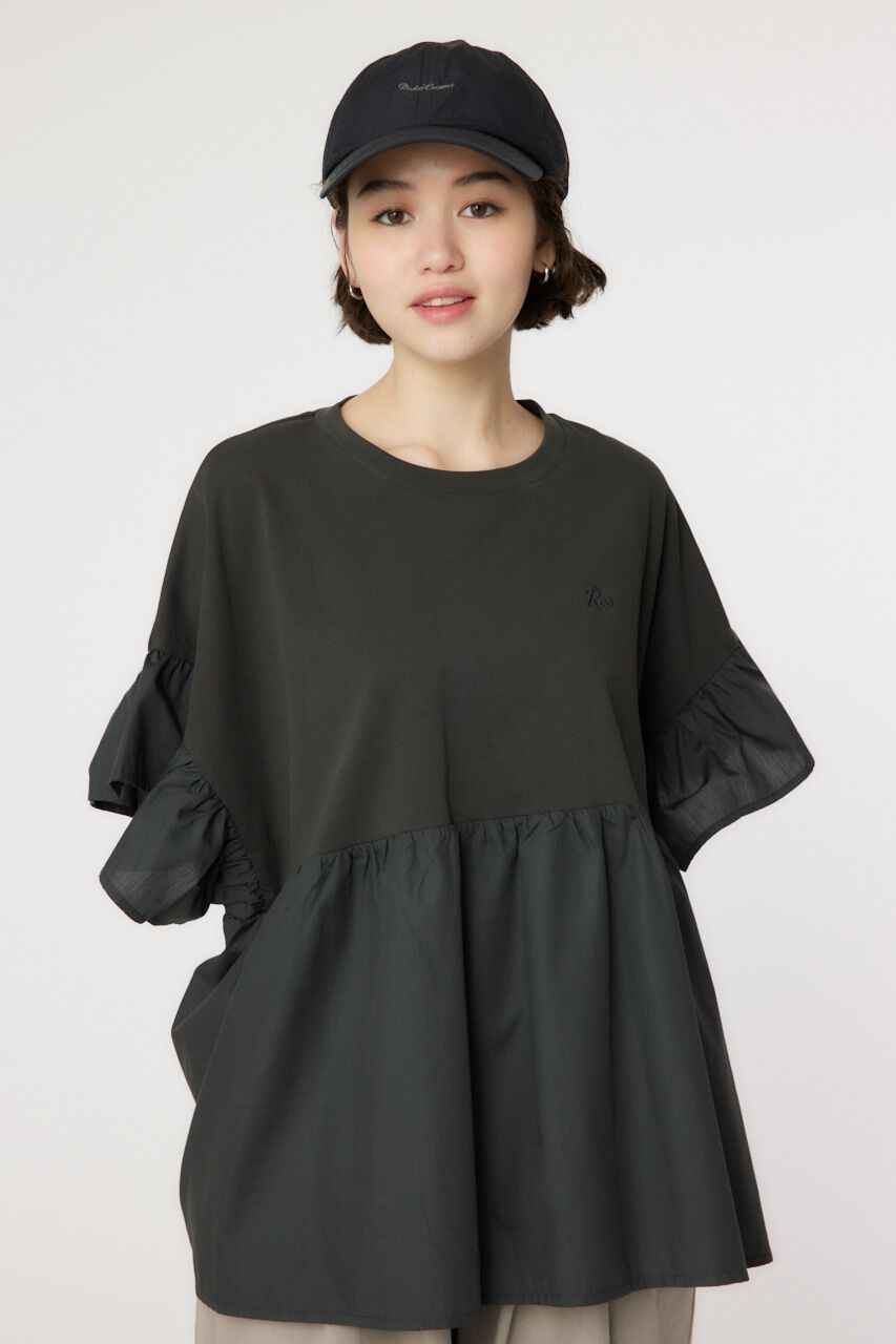 RODEO CROWNS「ドッキングフリルトップス」|Tシャツ・カットソー|C.GRY