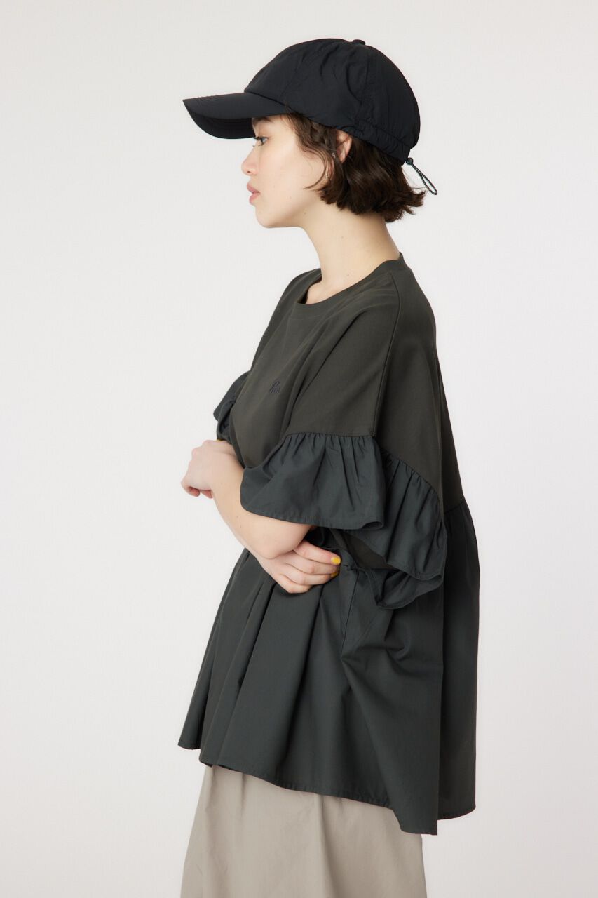 RODEO CROWNS「ドッキングフリルトップス」|Tシャツ・カットソー|