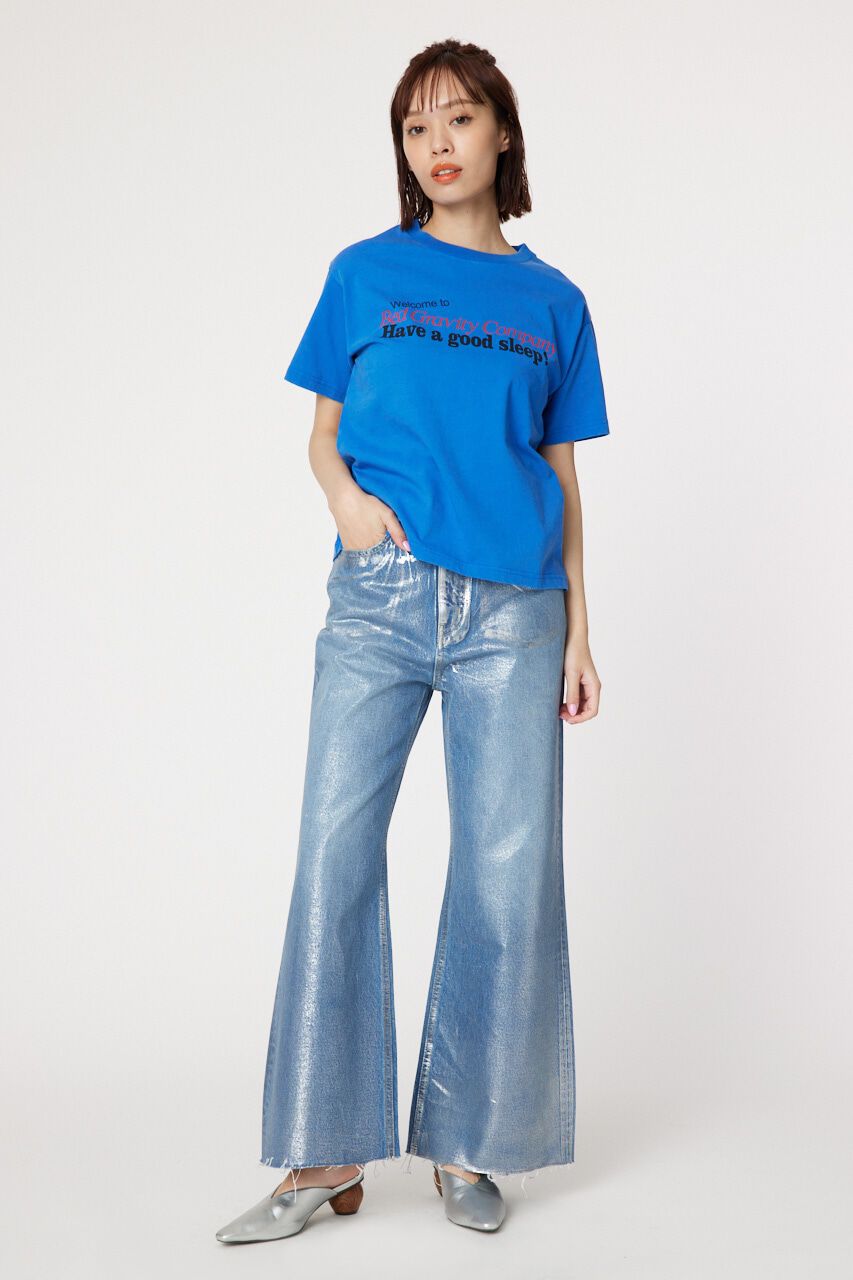 RODEO CROWNS「Metallic ストレートデニム」|デニム|