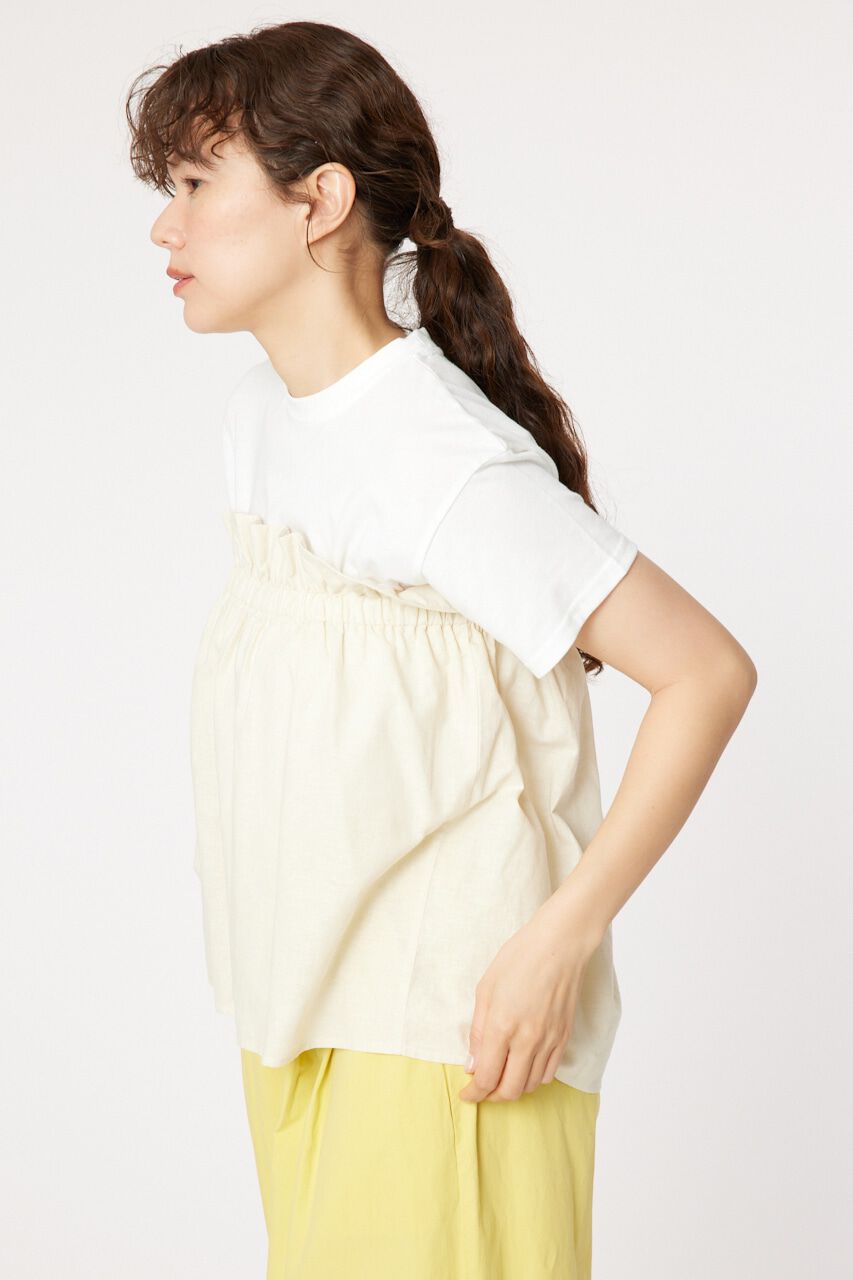 RODEO CROWNS「リネンビスチェ&Tシャツセット」|シャツ・ブラウス|