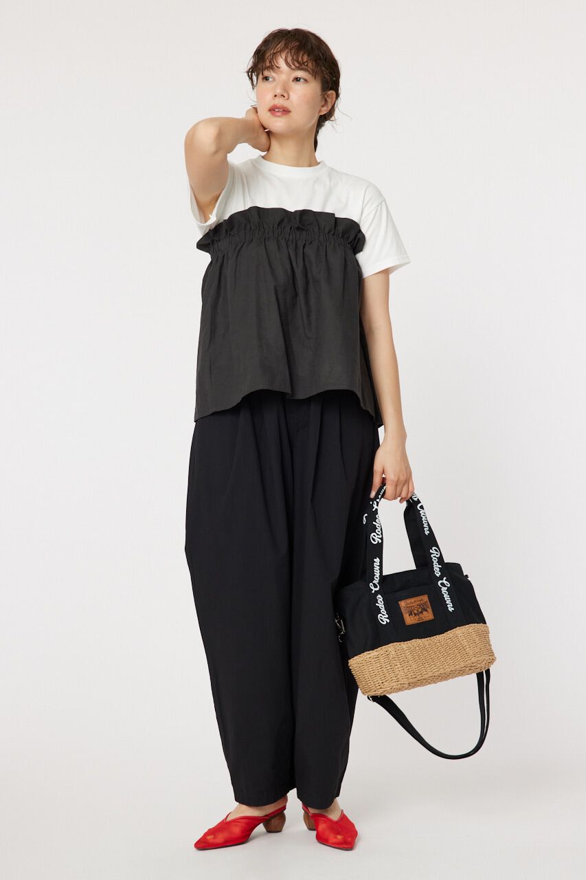 RODEO CROWNS「リネンビスチェ&Tシャツセット」|シャツ・ブラウス|