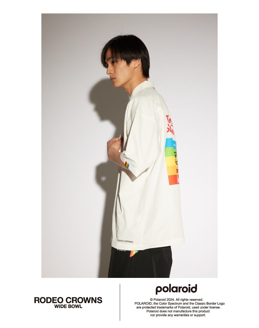 RODEO CROWNS「Polaroid バックプリントシャツ」|シャツ・ブラウス|