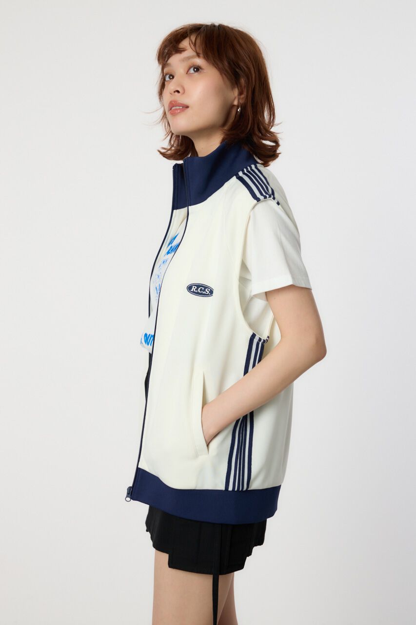 RODEO CROWNS「ジャージトラックベスト」|ダウンベスト・ベスト|