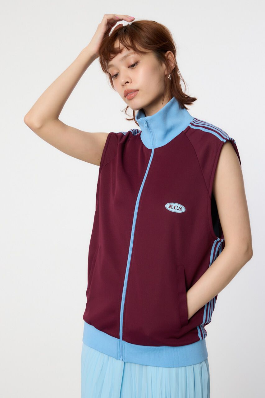 RODEO CROWNS「ジャージトラックベスト」|ダウンベスト・ベスト|BRD