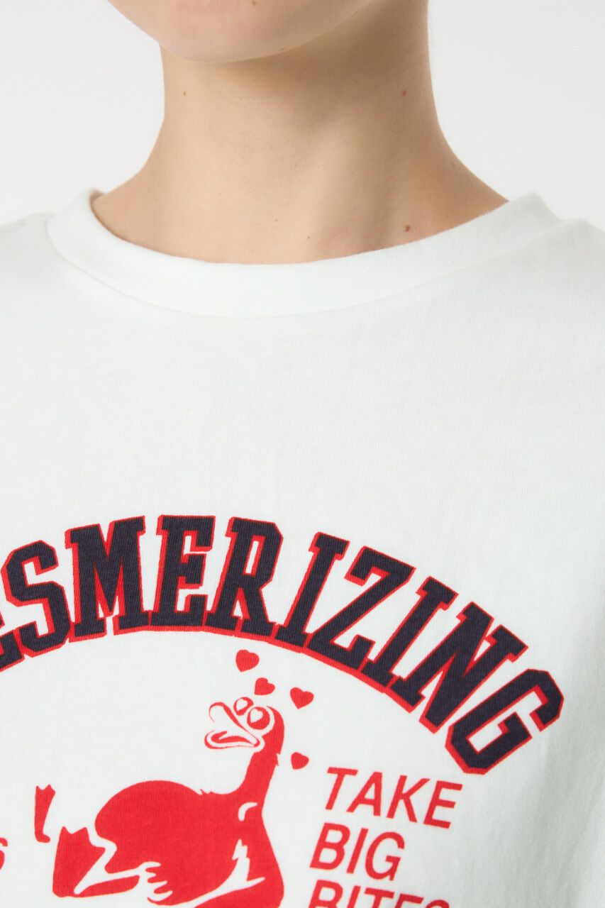 RODEO CROWNS「チュールスリーブカレッジTシャツ」|Tシャツ・カットソー|