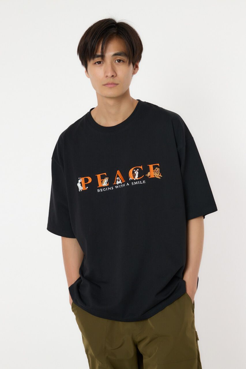 RODEO CROWNS「DOGロゴ Tシャツ」|Tシャツ・カットソー|BLK