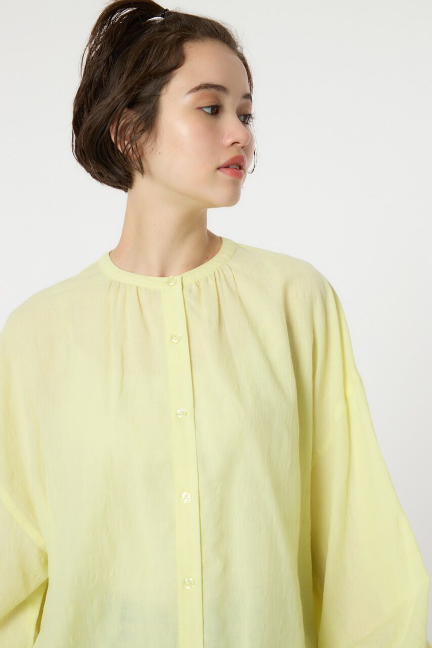 RODEO CROWNS「リネンライクロールアップシャツ」|シャツ・ブラウス|