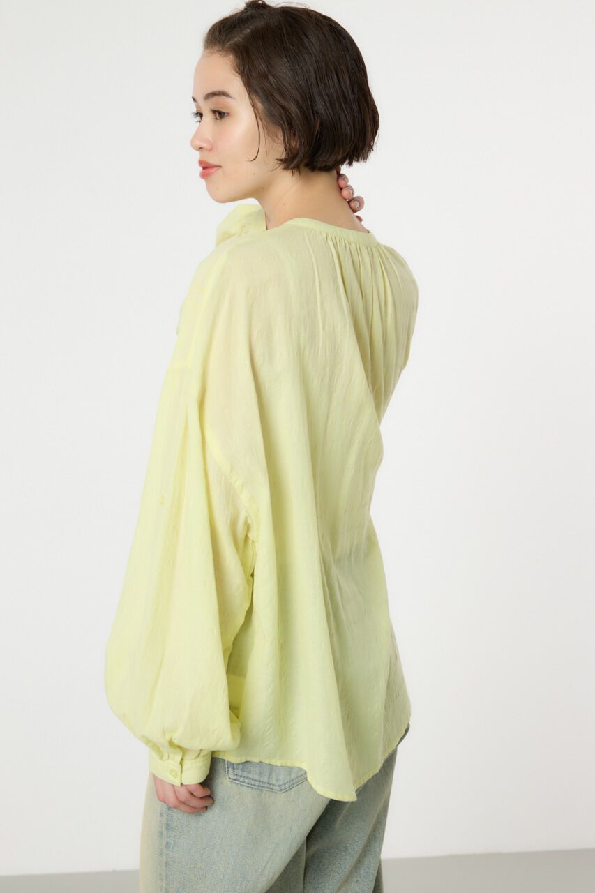 RODEO CROWNS「リネンライクロールアップシャツ」|シャツ・ブラウス|