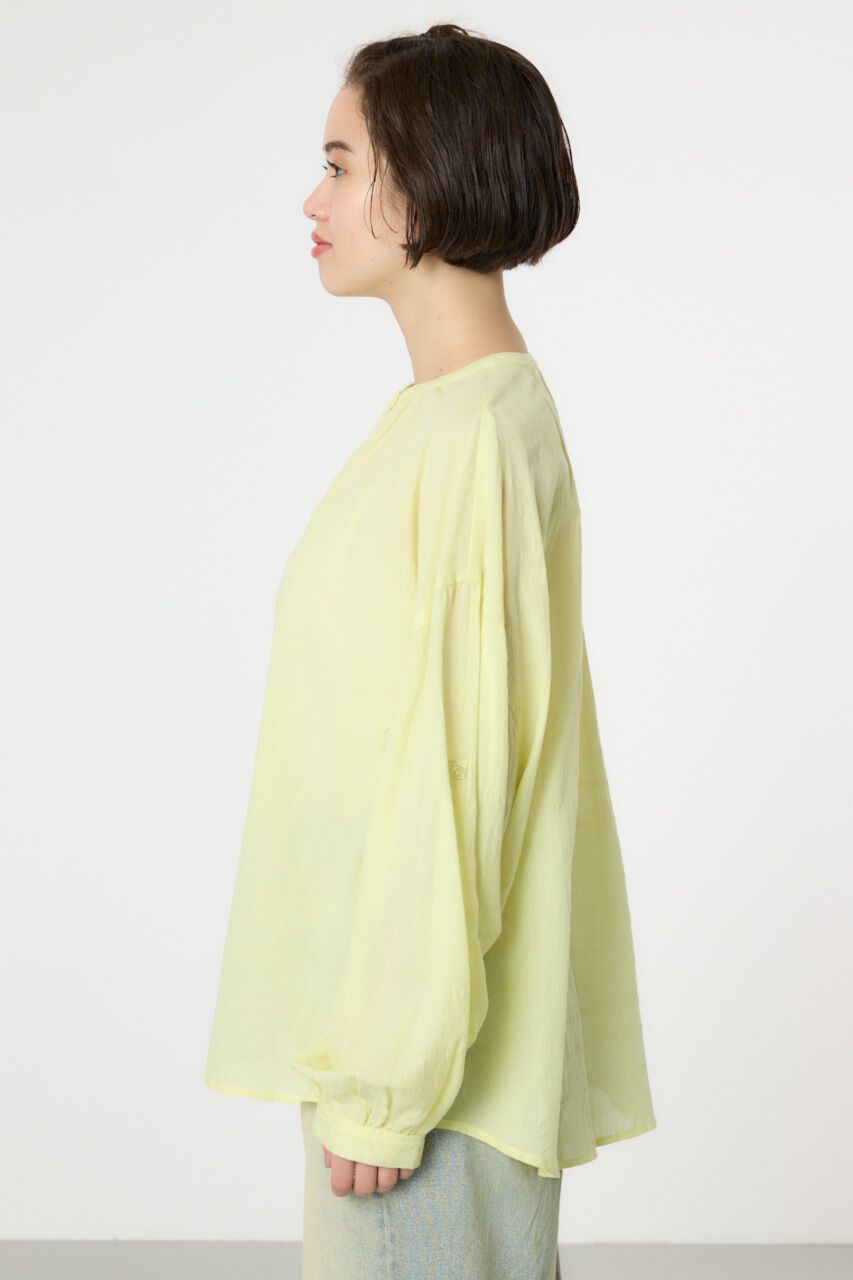 RODEO CROWNS「リネンライクロールアップシャツ」|シャツ・ブラウス|