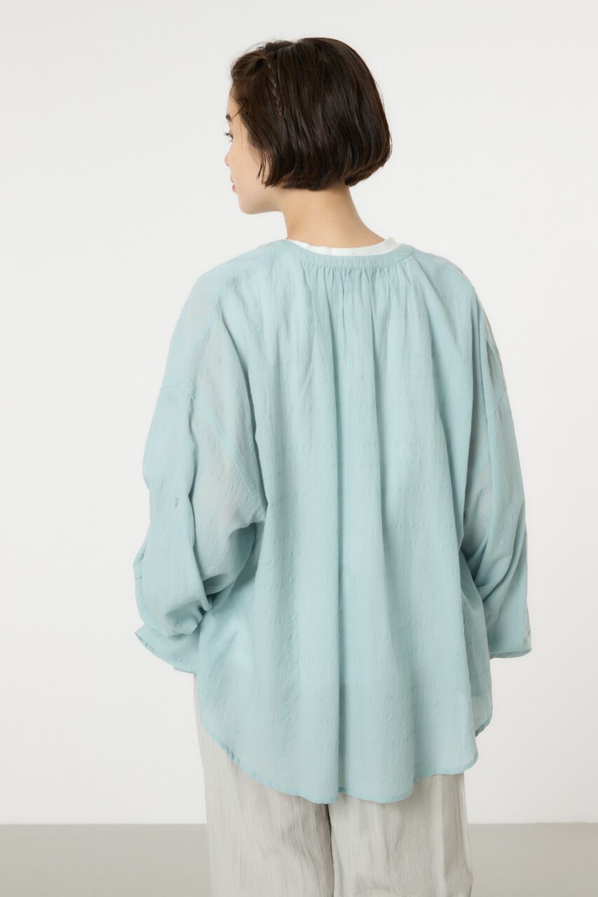 RODEO CROWNS「リネンライクロールアップシャツ」|シャツ・ブラウス|