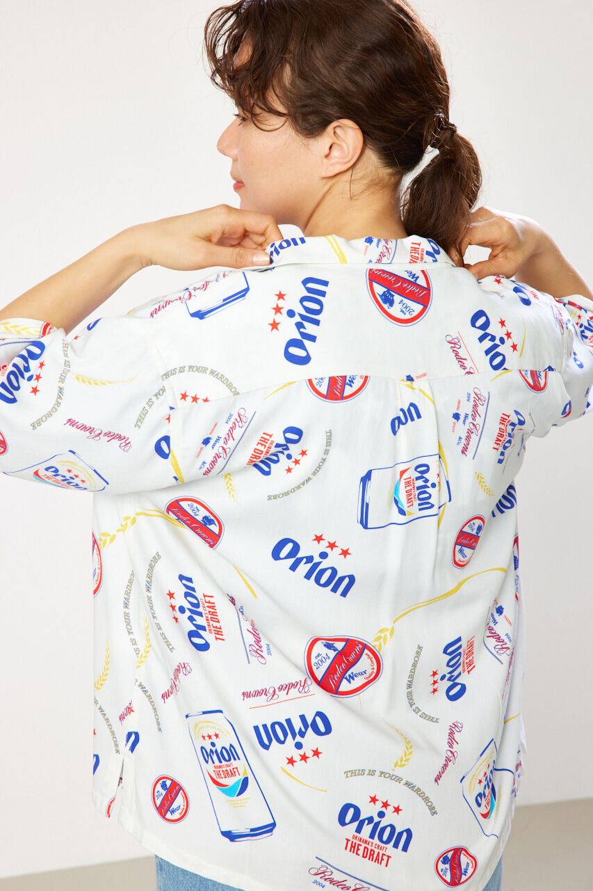 RODEO CROWNS「Orion Beer ｘRCSオープンカラーシャツ」|シャツ・ブラウス|