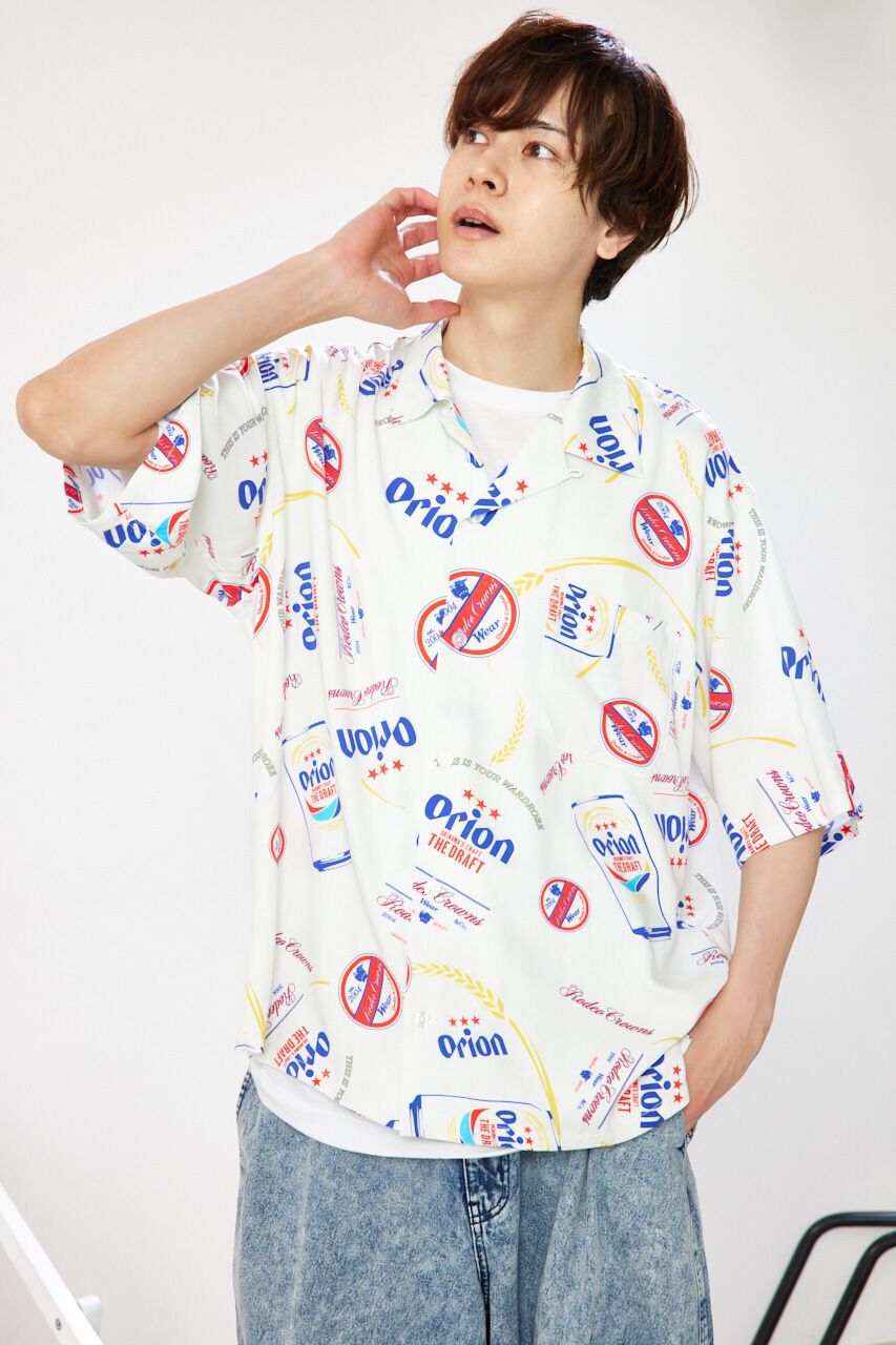 RODEO CROWNS「Orion Beer ｘRCSオープンカラーシャツ」|シャツ・ブラウス|