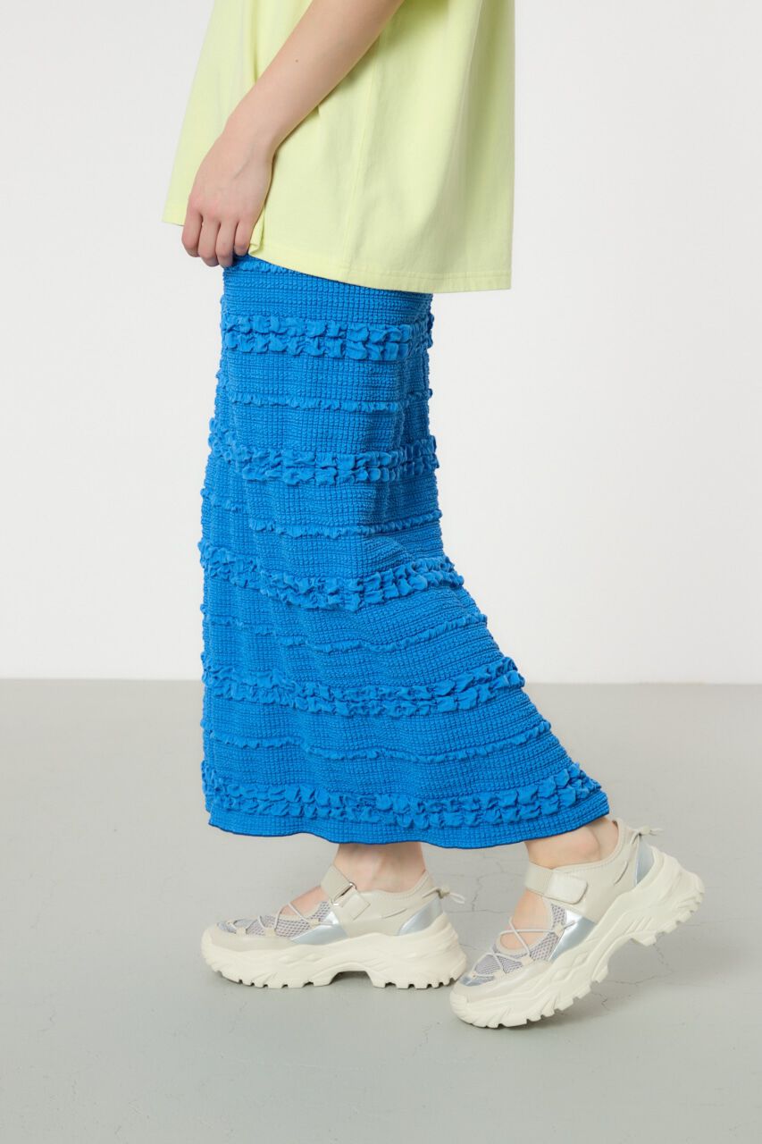 RODEO CROWNS「ふくれボーダーナロースカート」|スカート|