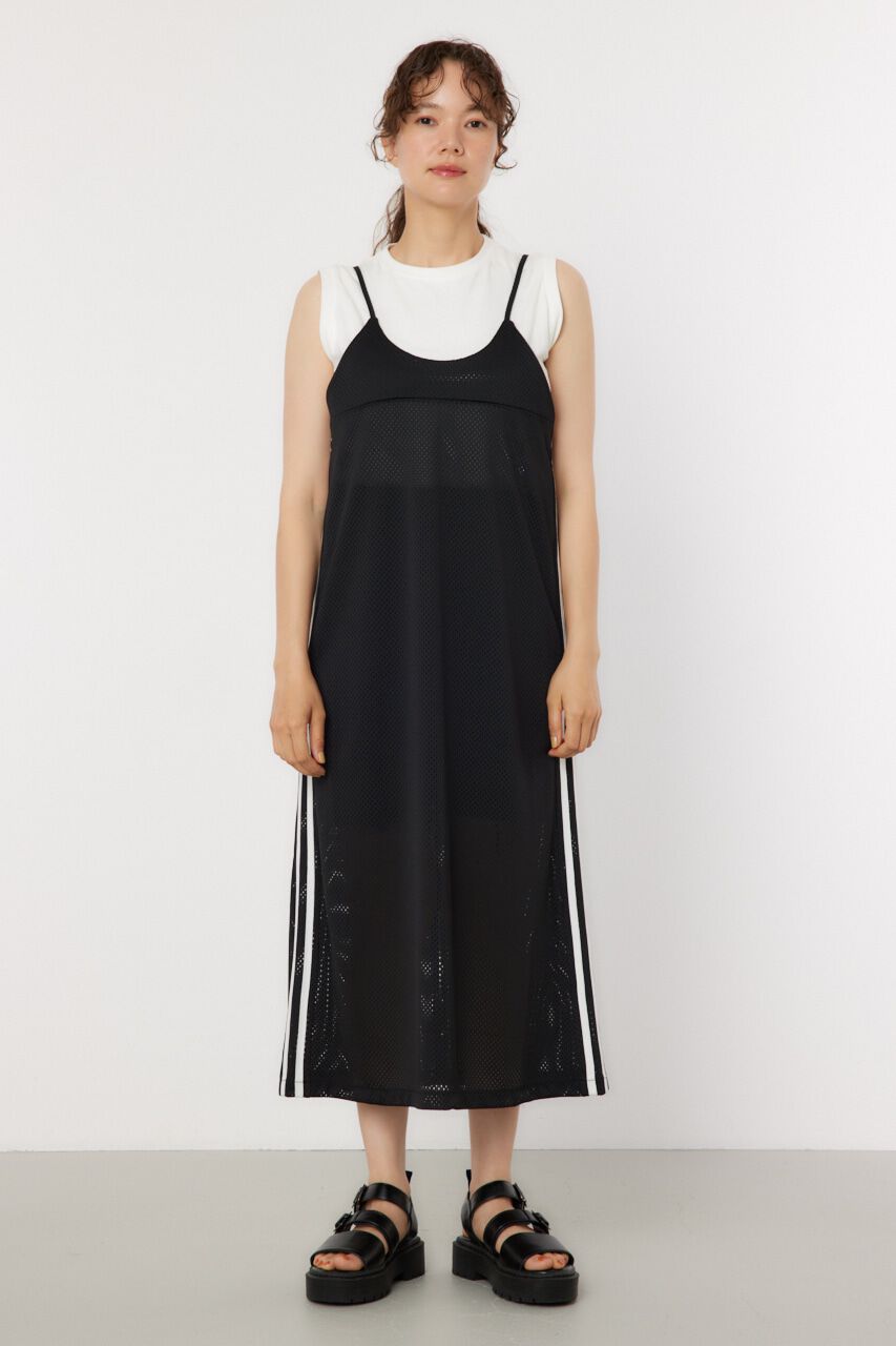RODEO CROWNS「メッシュ切り替えラインキャミワンピース」|ワンピース|
