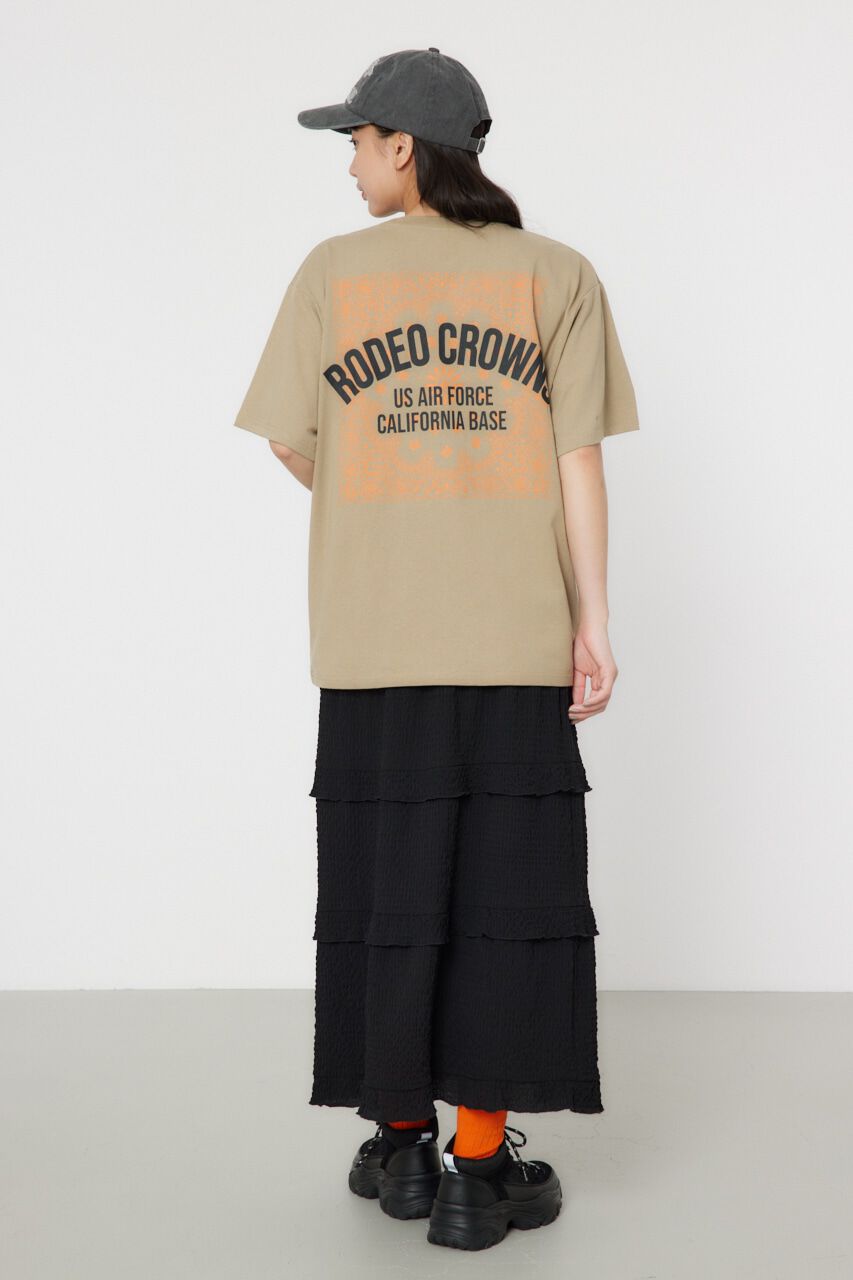 RODEO CROWNS「RC BASEバンダナプリントTシャツ」|Tシャツ・カットソー|