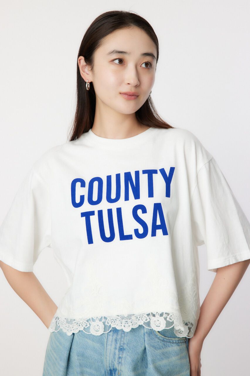 RODEO CROWNS「ヘムレーストップス」|Tシャツ・カットソー|O/WHT1