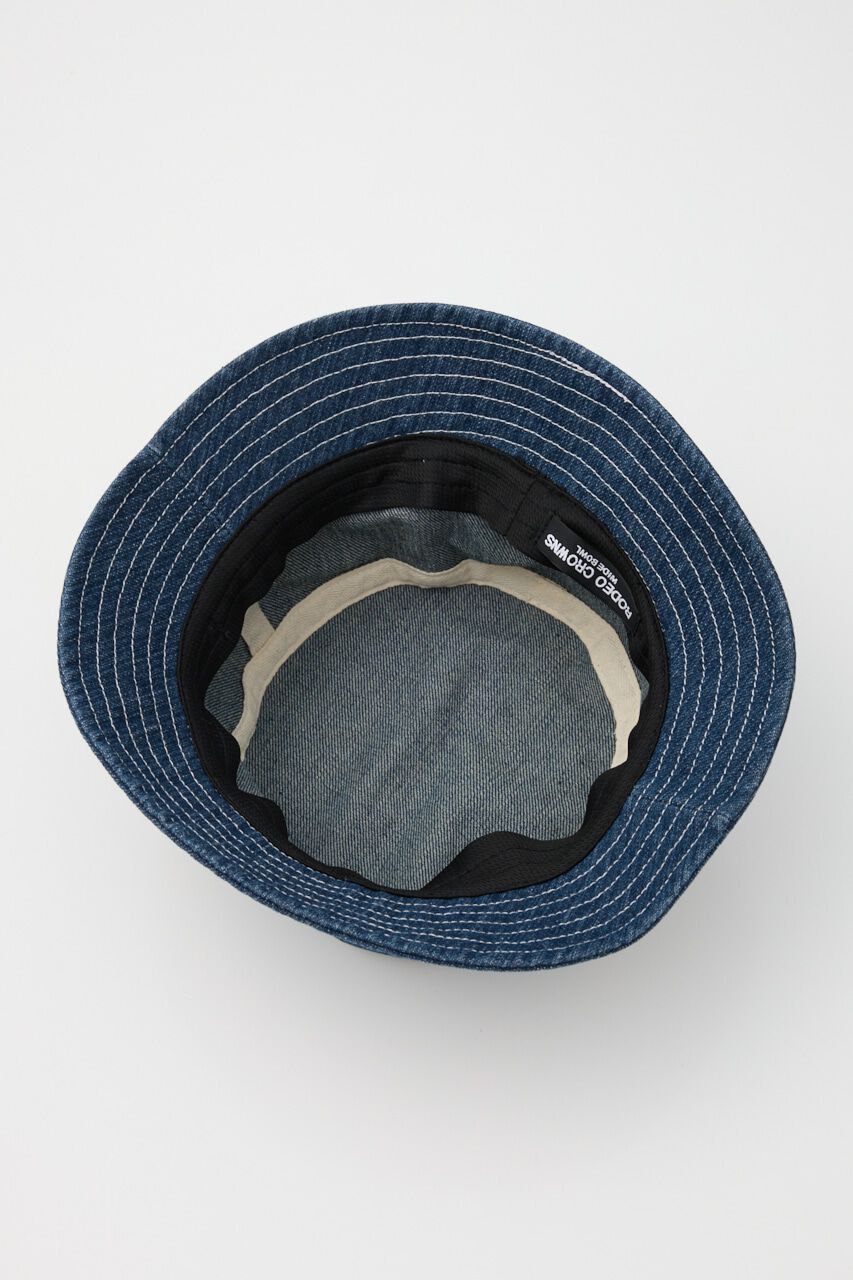 RODEO CROWNS「washed-denim bucket HAT」|その他|