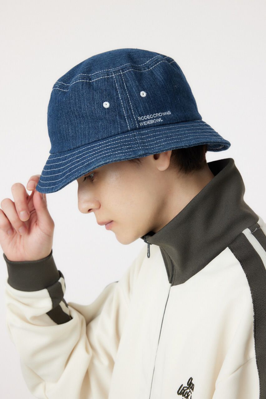 RODEO CROWNS「washed-denim bucket HAT」|その他|