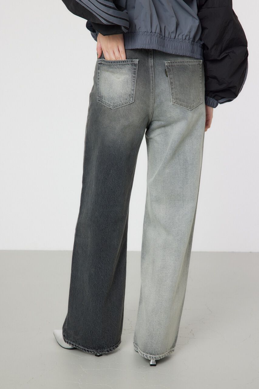 RODEO CROWNS「アシンメトリーDENIM PT」|デニム|