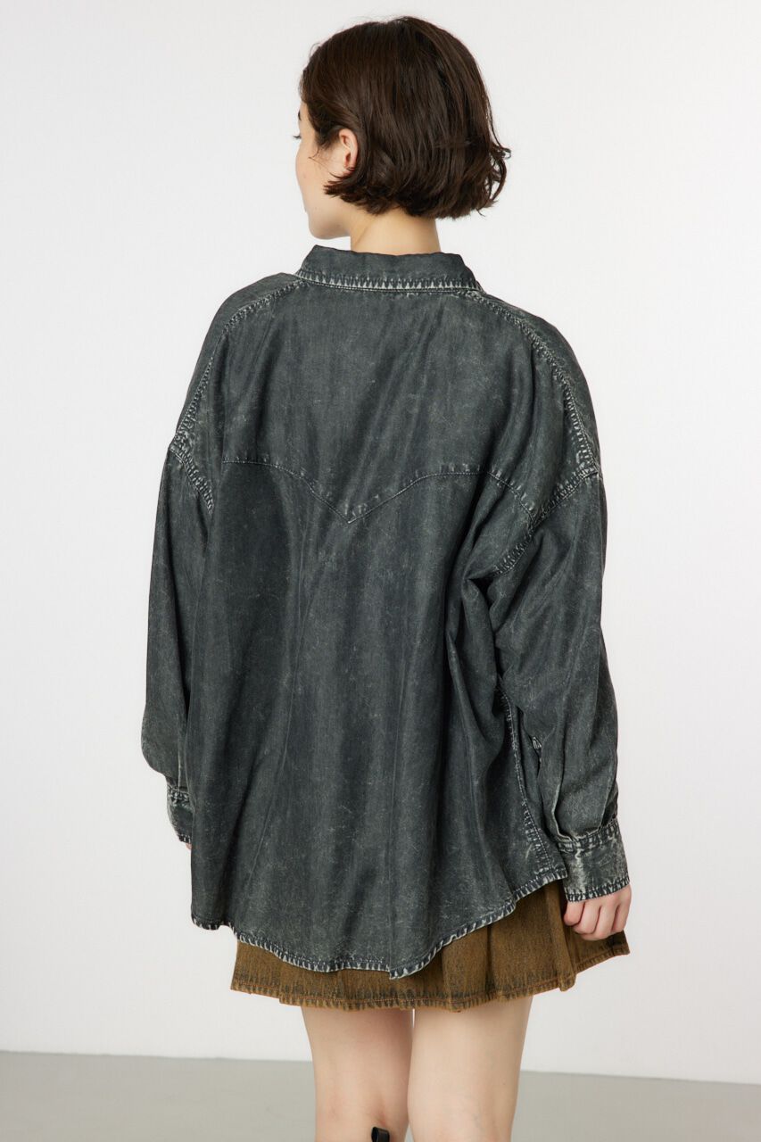 RODEO CROWNS「CHEMICAL WASH シャツ」|シャツ・ブラウス|