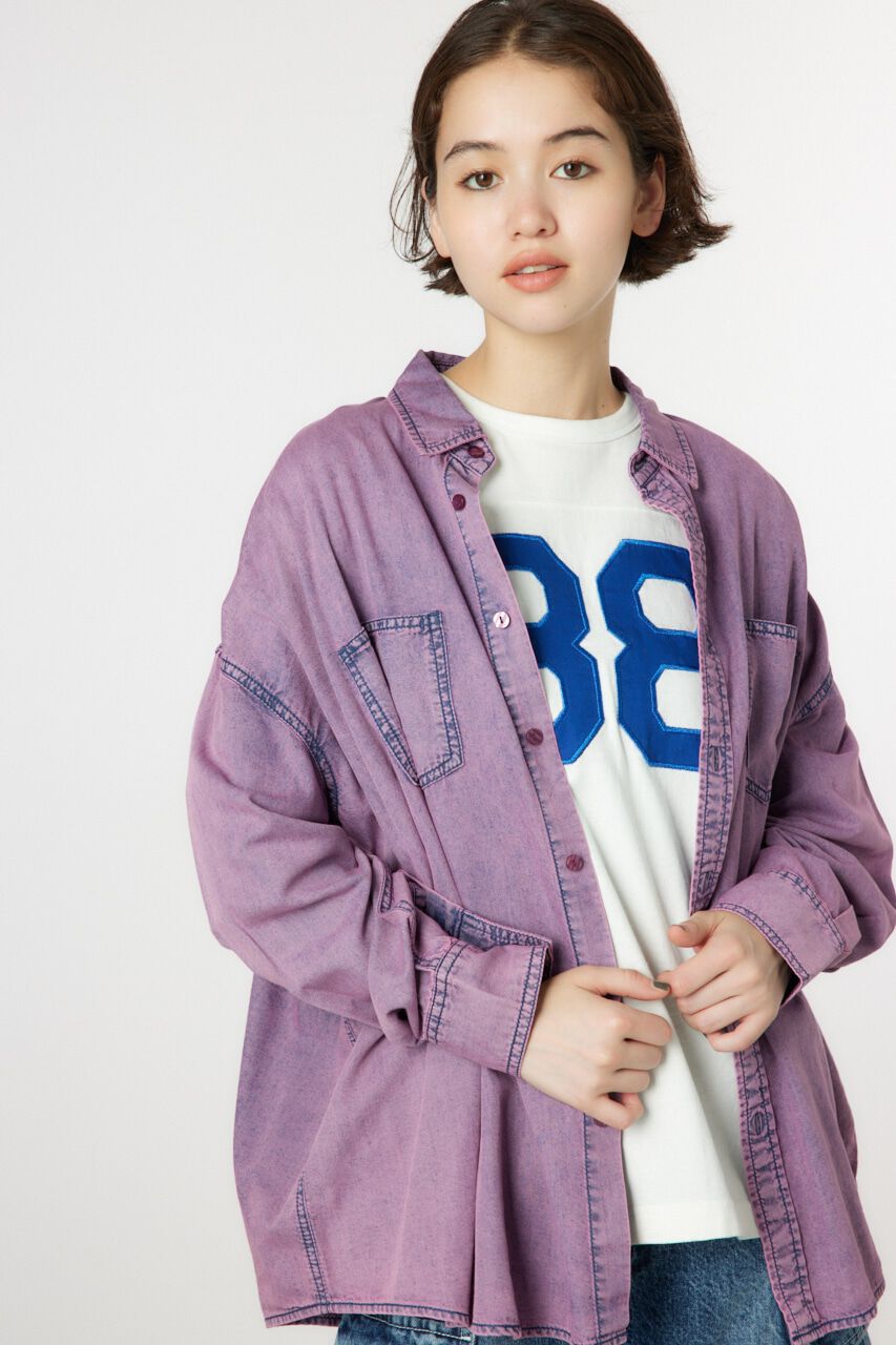 RODEO CROWNS「CHEMICAL WASH シャツ」|シャツ・ブラウス|