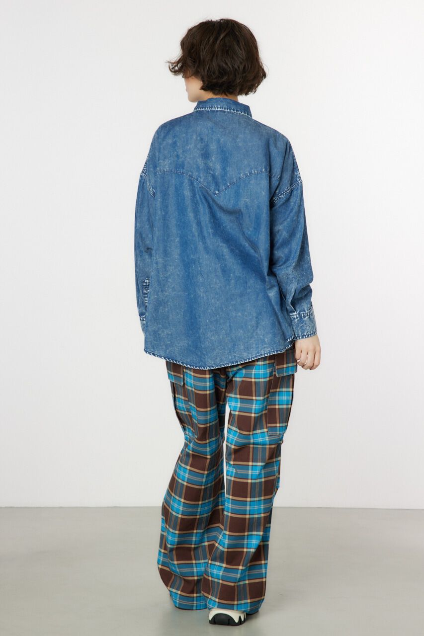 RODEO CROWNS「CHEMICAL WASH シャツ」|シャツ・ブラウス|