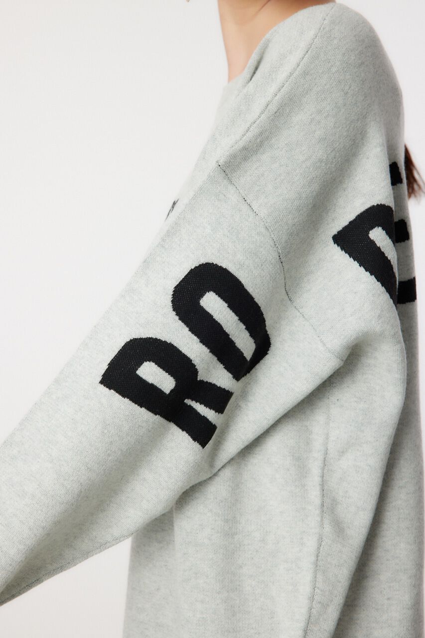 RODEO CROWNS「スウェットライクロゴニットワンピース」|ワンピース|