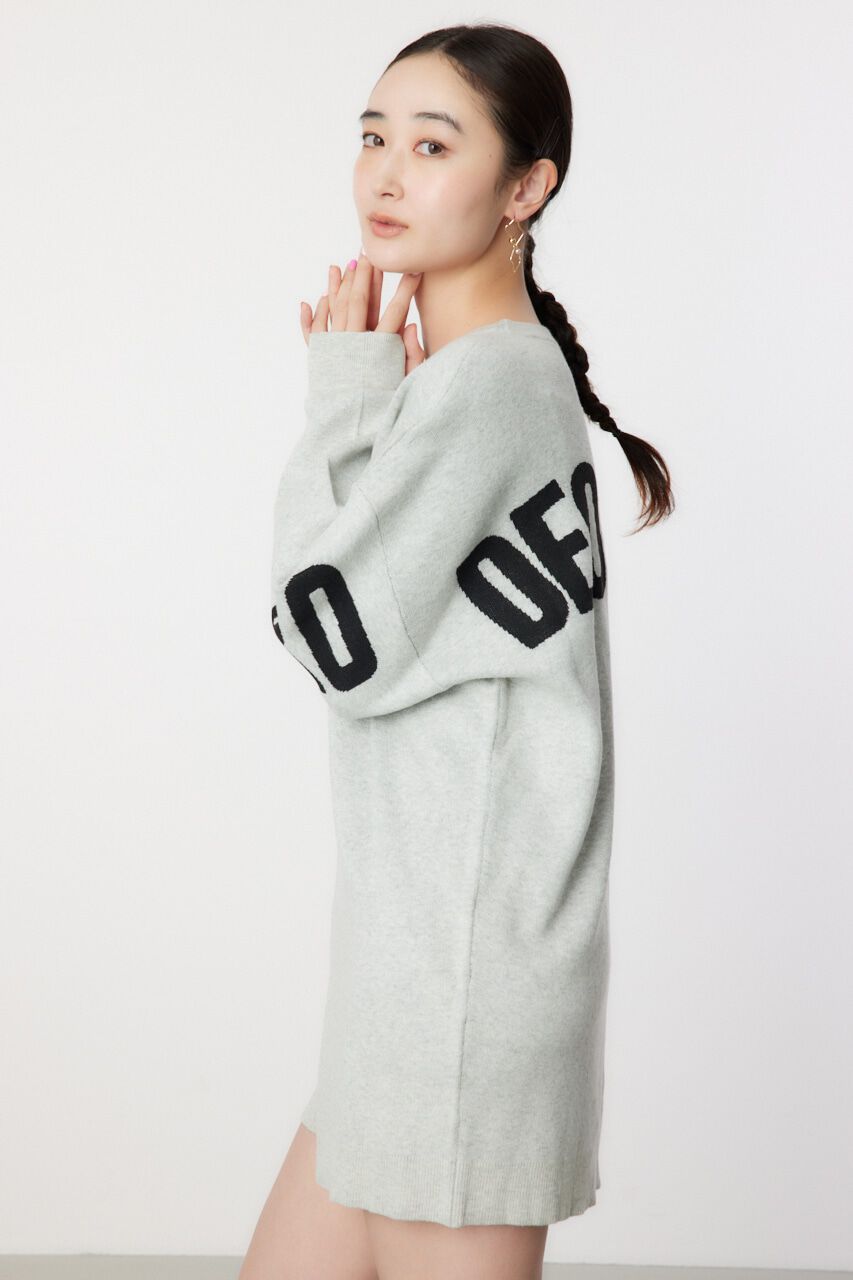 RODEO CROWNS「スウェットライクロゴニットワンピース」|ワンピース|