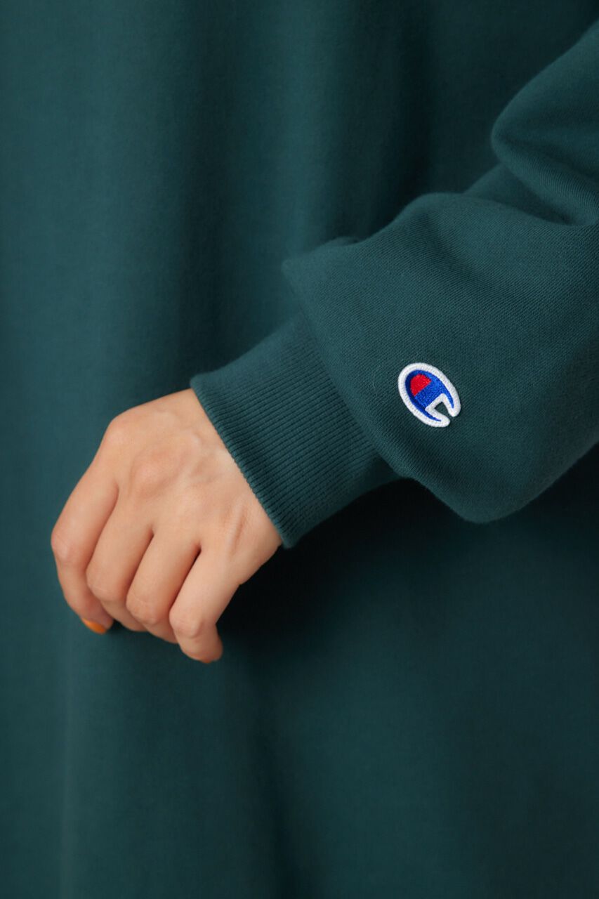 RODEO CROWNS「Champion ハーフジップスウェットワンピース」|ワンピース|