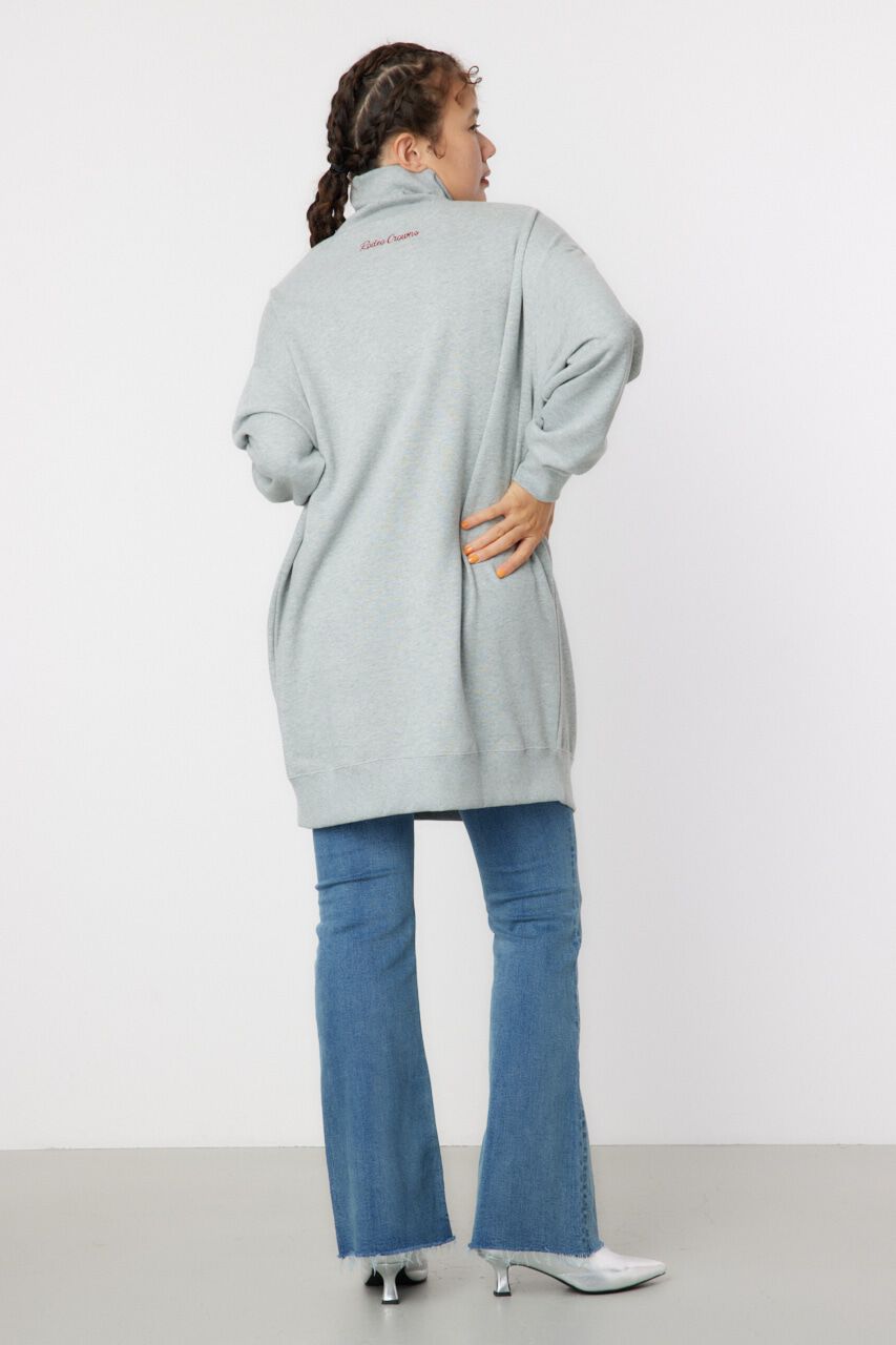 RODEO CROWNS「Champion ハーフジップスウェットワンピース」|ワンピース|