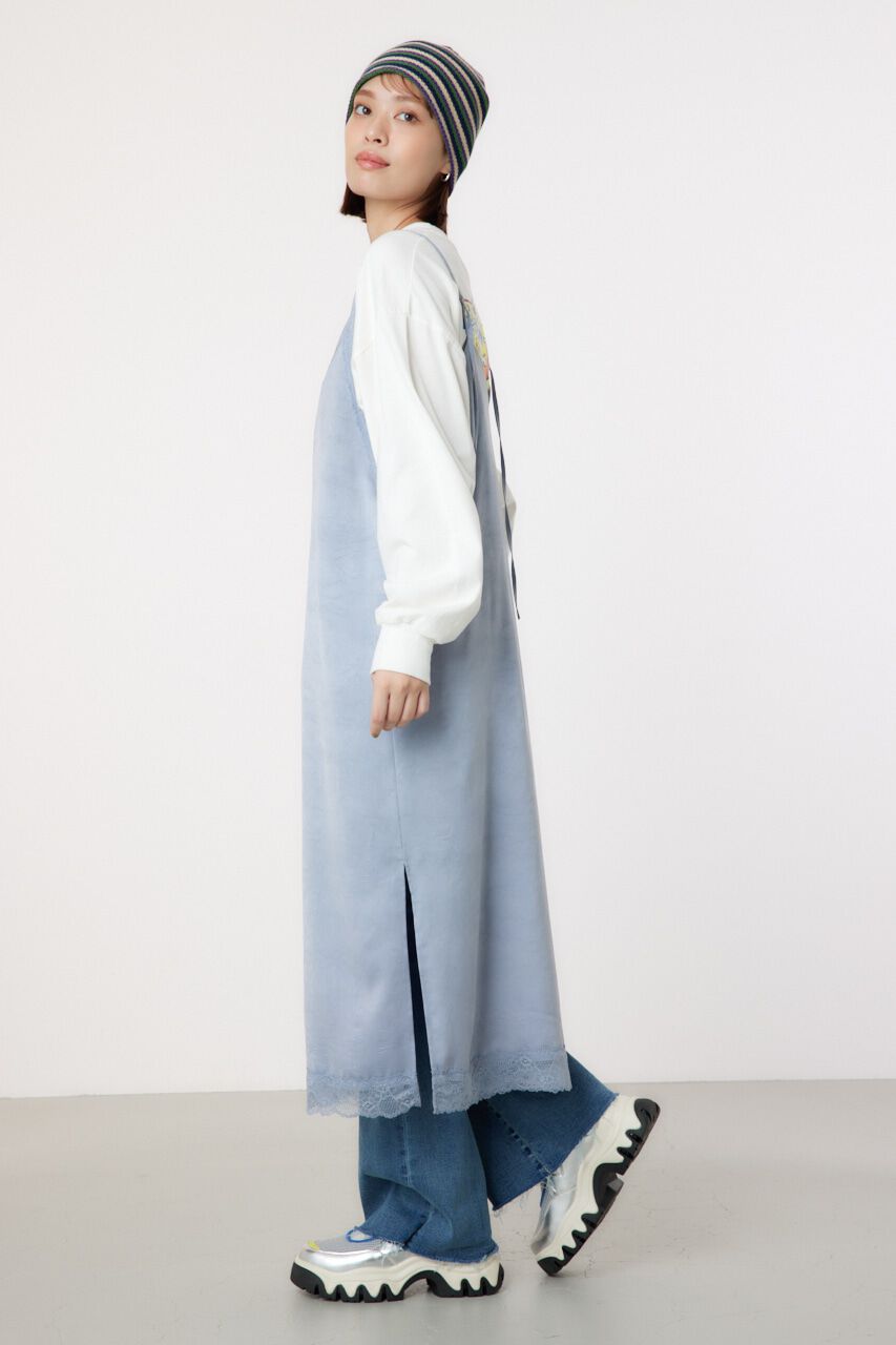 RODEO CROWNS「サテンレースキャミワンピース」|ワンピース|