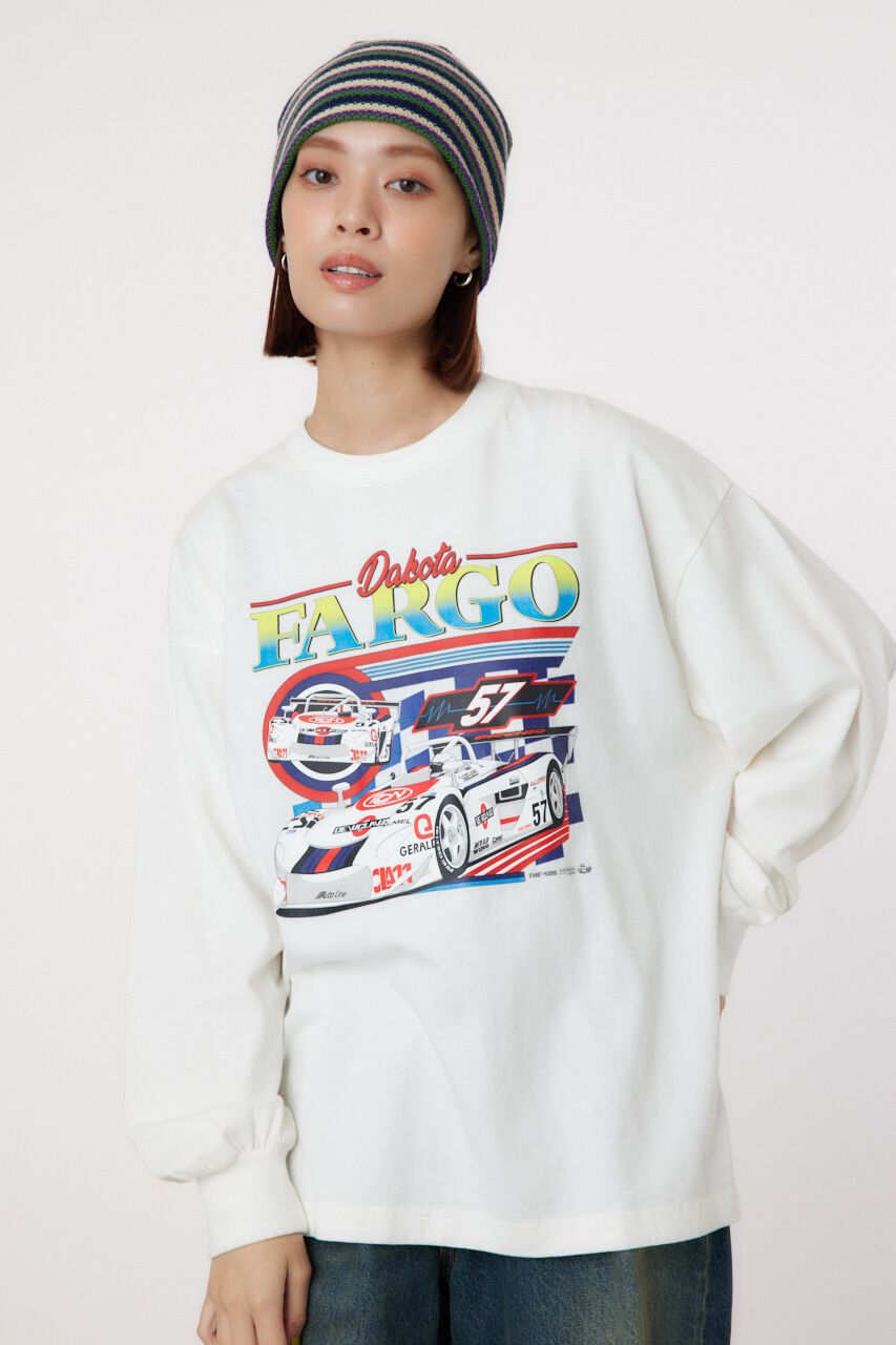 RODEO CROWNS「G/O AUTO RACING ロングTシャツ」|Tシャツ・カットソー|