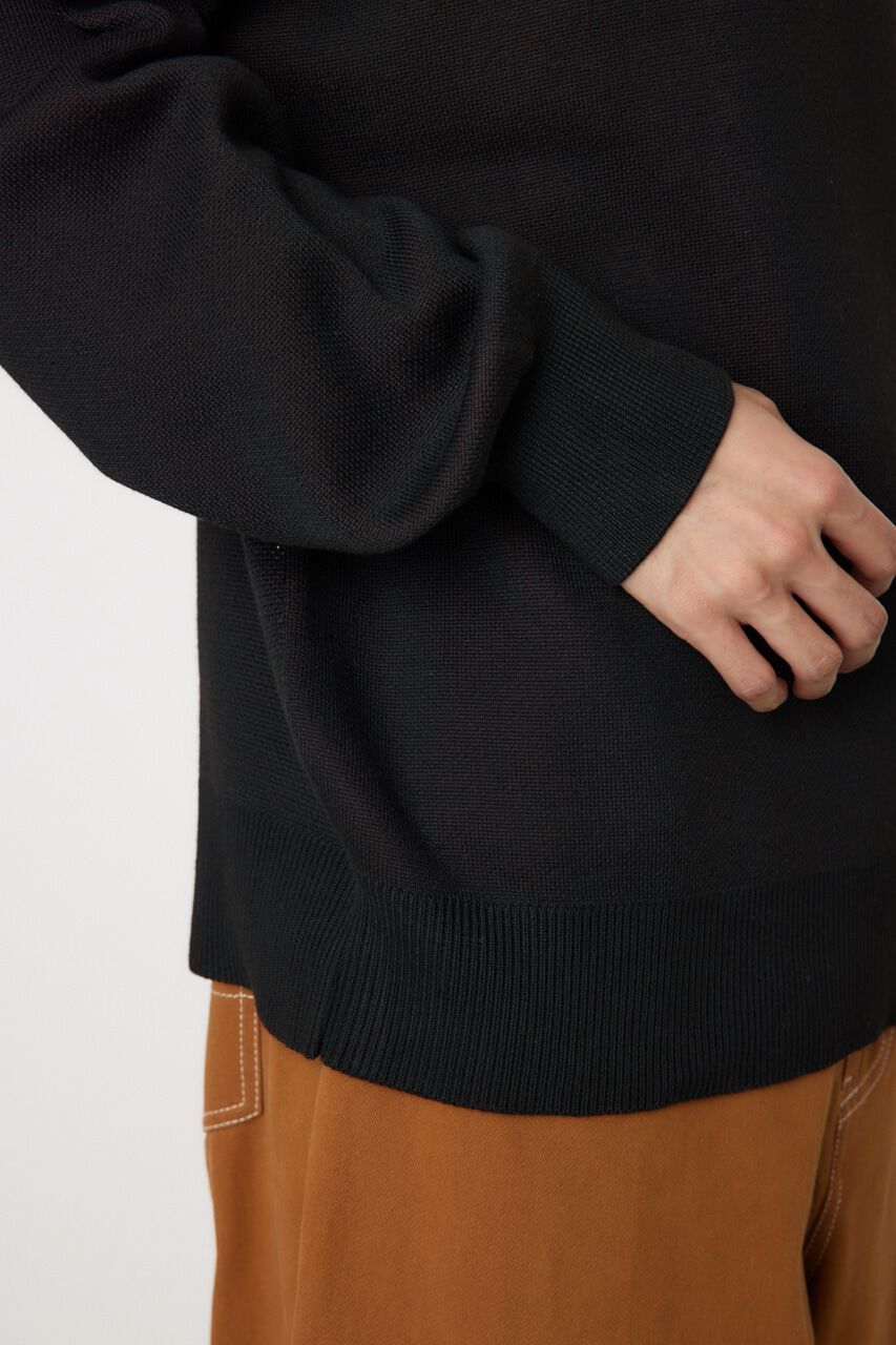 RODEO CROWNS「メンズSIGNSダブルジャガードニットトップス」|ニット・セーター|