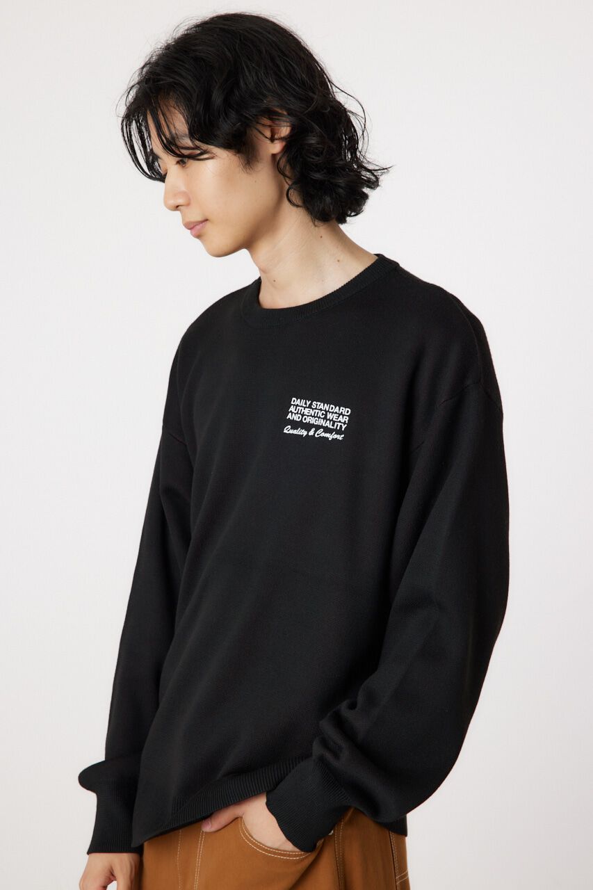 RODEO CROWNS「メンズSIGNSダブルジャガードニットトップス」|ニット・セーター|