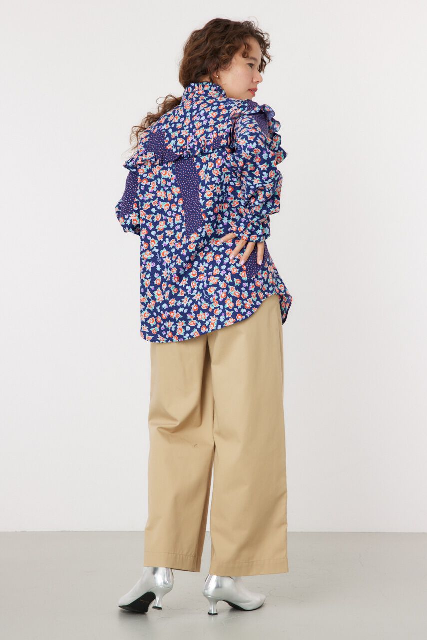 RODEO CROWNS「floral ブラウス」|シャツ・ブラウス|