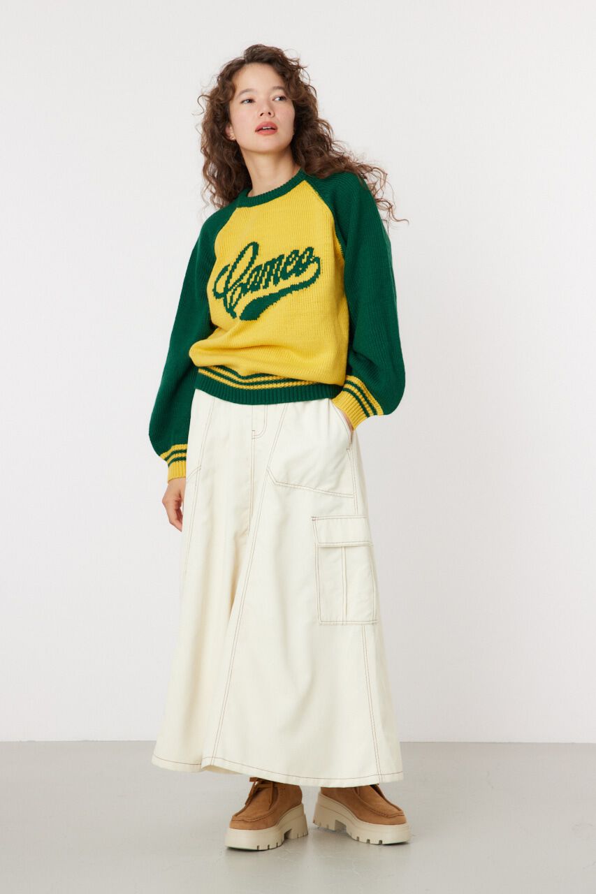 RODEO CROWNS「Cameo ラグランニットトップス」|ニット・セーター|