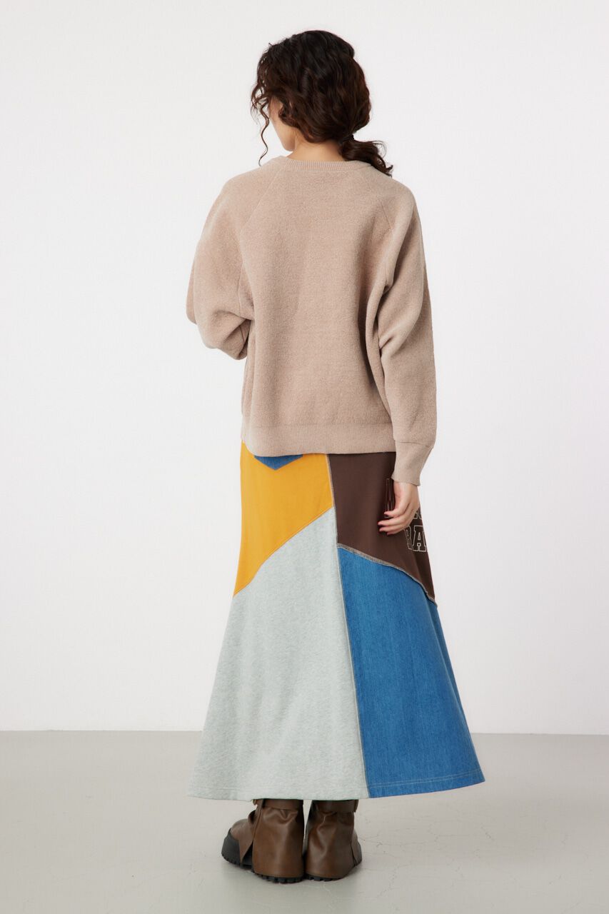 RODEO CROWNS「モールエンボスロゴニットトップス」|ニット・セーター|