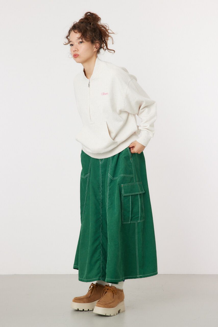 RODEO CROWNS「コーデュロイステッチフレアカーゴスカート」|その他|